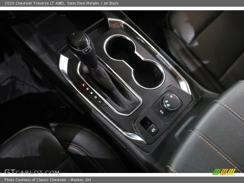Satin Steel Metallic / Jet Black 2020 Chevrolet Traverse LT AWD