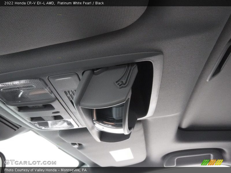 Platinum White Pearl / Black 2022 Honda CR-V EX-L AWD