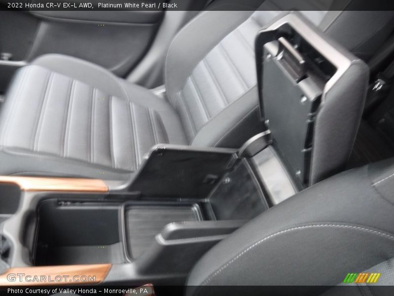 Platinum White Pearl / Black 2022 Honda CR-V EX-L AWD