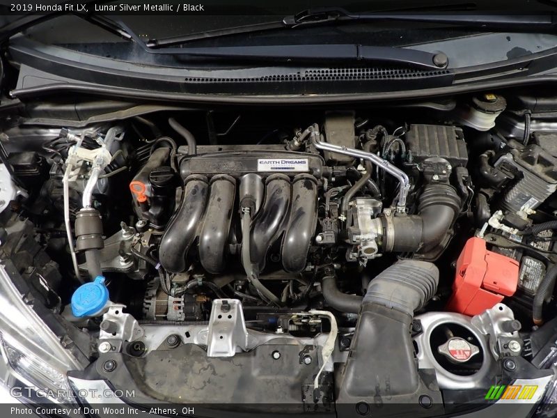 Lunar Silver Metallic / Black 2019 Honda Fit LX