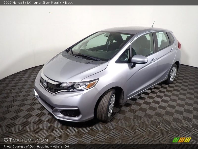 Lunar Silver Metallic / Black 2019 Honda Fit LX
