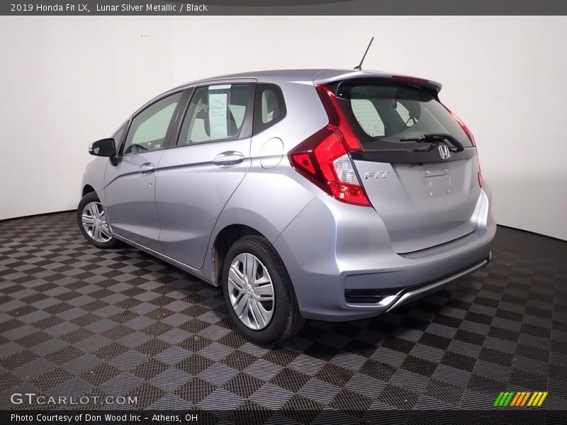 Lunar Silver Metallic / Black 2019 Honda Fit LX