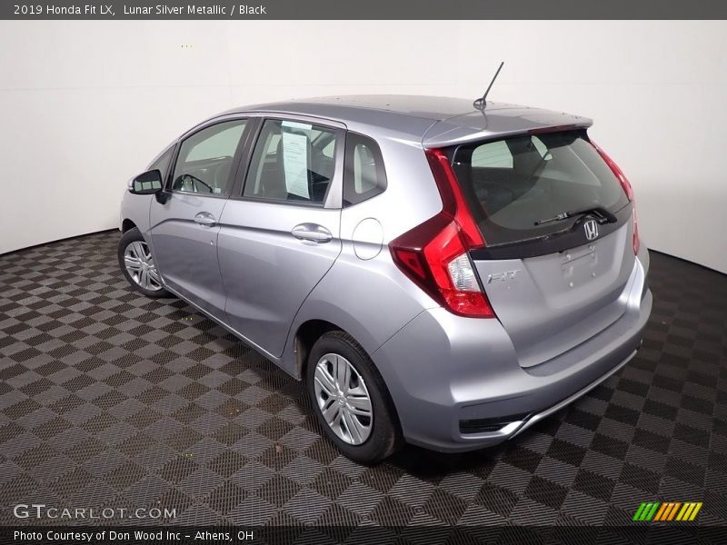 Lunar Silver Metallic / Black 2019 Honda Fit LX
