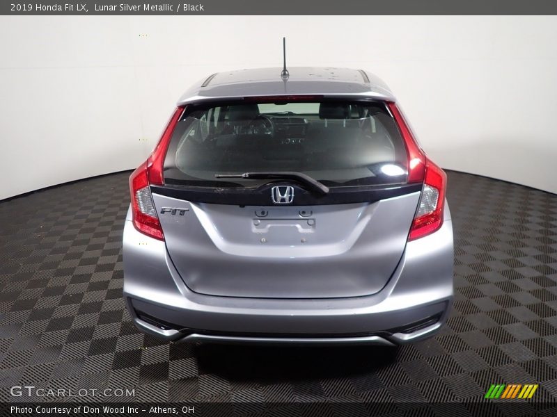 Lunar Silver Metallic / Black 2019 Honda Fit LX