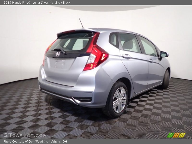 Lunar Silver Metallic / Black 2019 Honda Fit LX