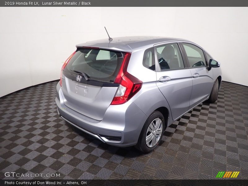 Lunar Silver Metallic / Black 2019 Honda Fit LX