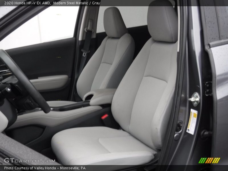 Modern Steel Metallic / Gray 2020 Honda HR-V EX AWD