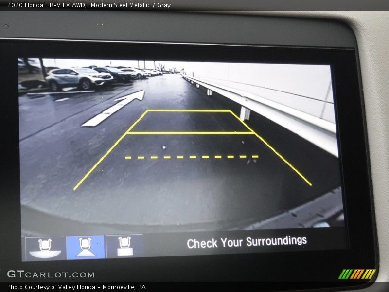 Modern Steel Metallic / Gray 2020 Honda HR-V EX AWD