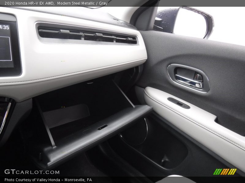 Modern Steel Metallic / Gray 2020 Honda HR-V EX AWD
