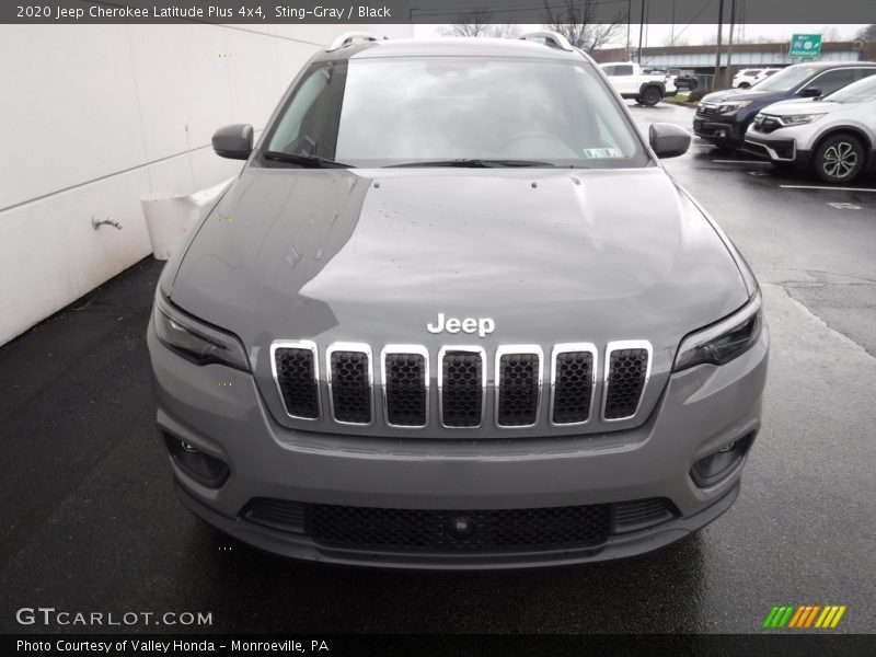 Sting-Gray / Black 2020 Jeep Cherokee Latitude Plus 4x4