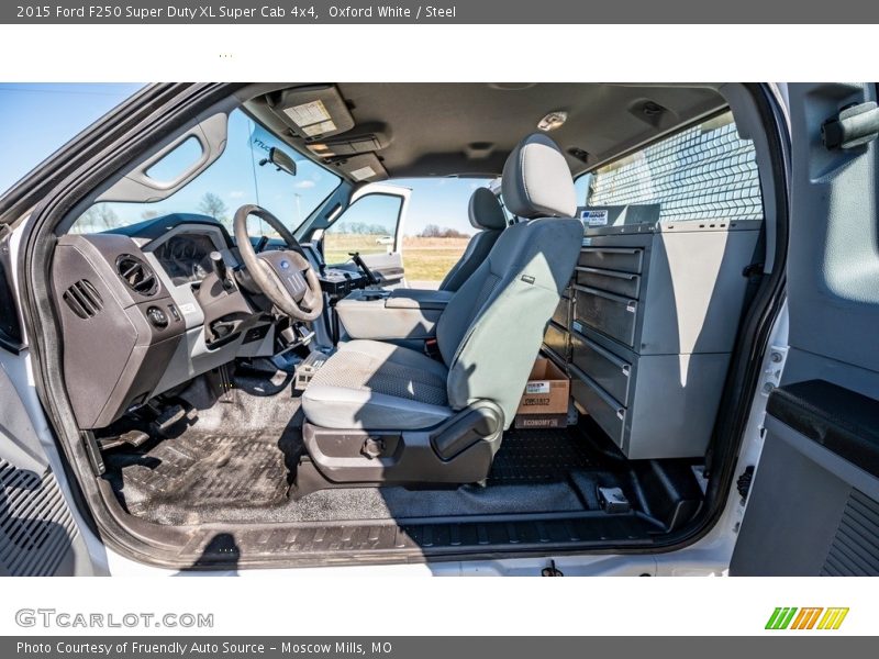 Oxford White / Steel 2015 Ford F250 Super Duty XL Super Cab 4x4