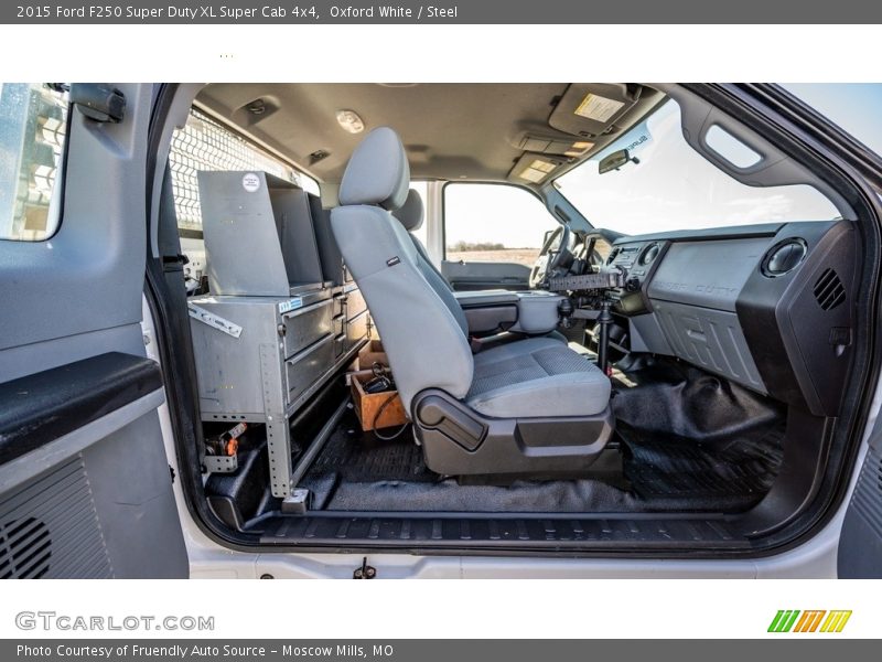 Oxford White / Steel 2015 Ford F250 Super Duty XL Super Cab 4x4