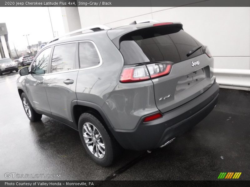 Sting-Gray / Black 2020 Jeep Cherokee Latitude Plus 4x4