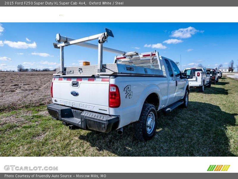 Oxford White / Steel 2015 Ford F250 Super Duty XL Super Cab 4x4