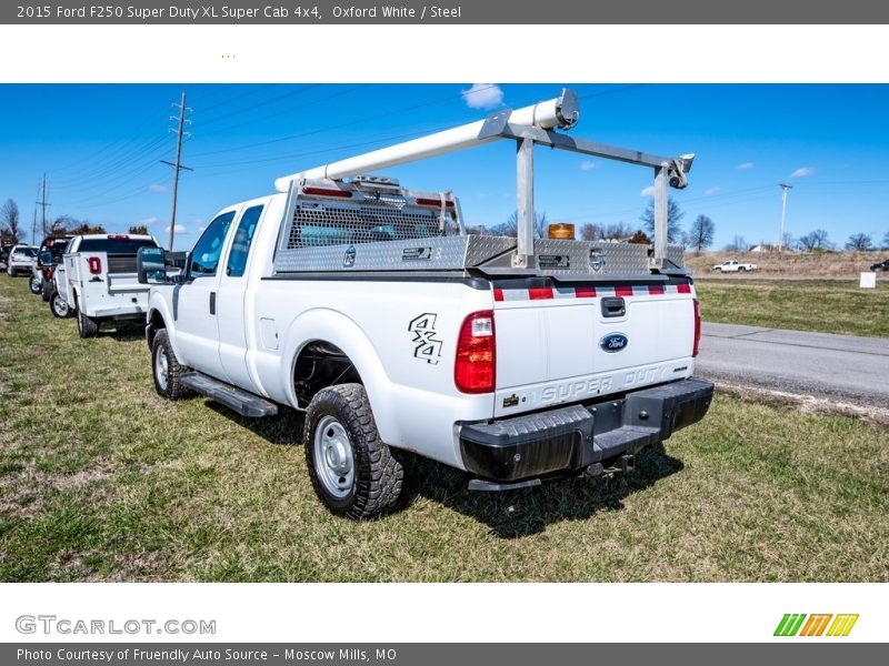Oxford White / Steel 2015 Ford F250 Super Duty XL Super Cab 4x4