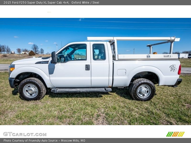 Oxford White / Steel 2015 Ford F250 Super Duty XL Super Cab 4x4