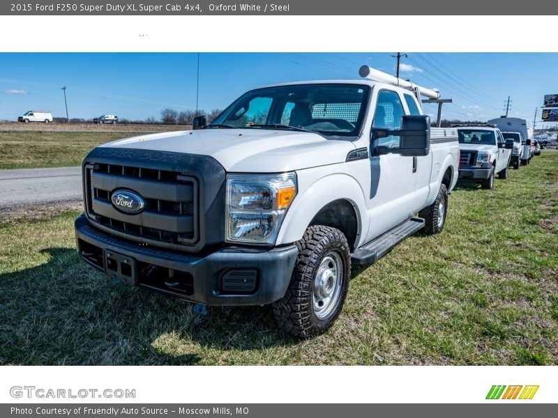 Oxford White / Steel 2015 Ford F250 Super Duty XL Super Cab 4x4