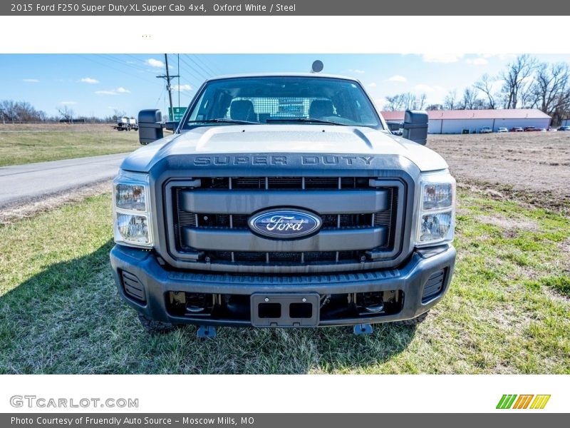 Oxford White / Steel 2015 Ford F250 Super Duty XL Super Cab 4x4