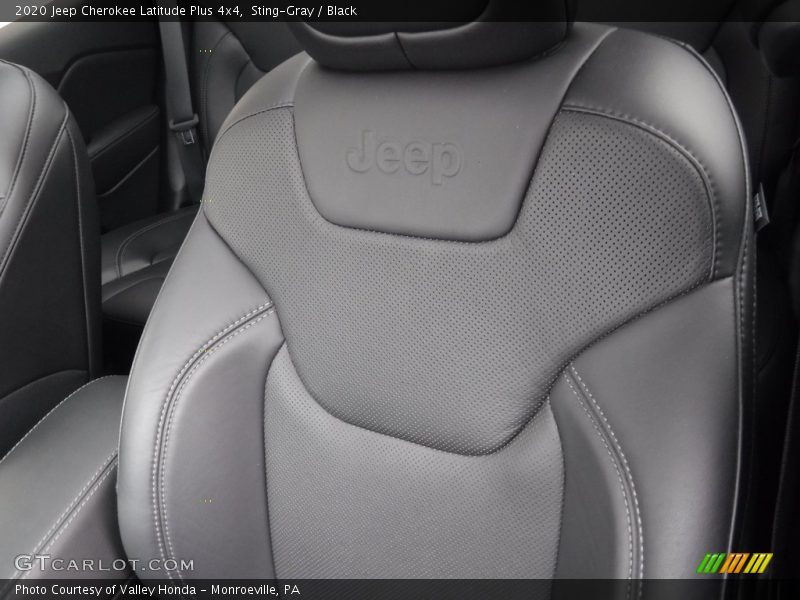 Sting-Gray / Black 2020 Jeep Cherokee Latitude Plus 4x4