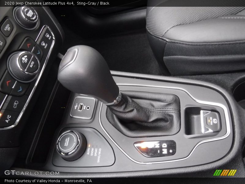 Sting-Gray / Black 2020 Jeep Cherokee Latitude Plus 4x4