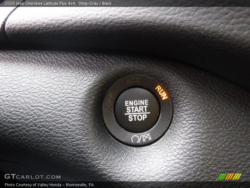 Sting-Gray / Black 2020 Jeep Cherokee Latitude Plus 4x4