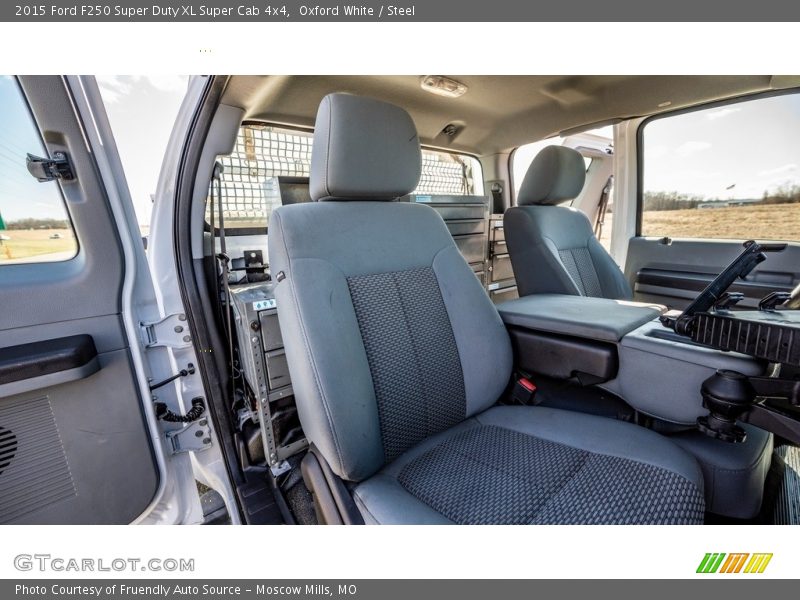 Oxford White / Steel 2015 Ford F250 Super Duty XL Super Cab 4x4