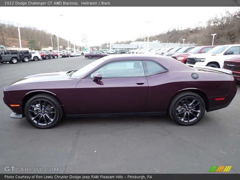  2022 Challenger GT AWD Blacktop Hellraisin