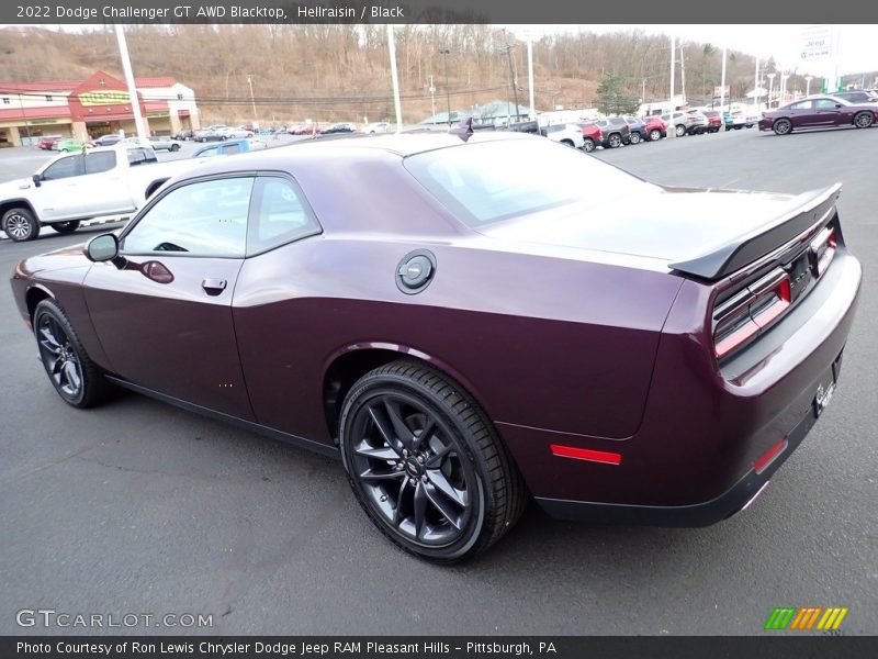 Hellraisin / Black 2022 Dodge Challenger GT AWD Blacktop