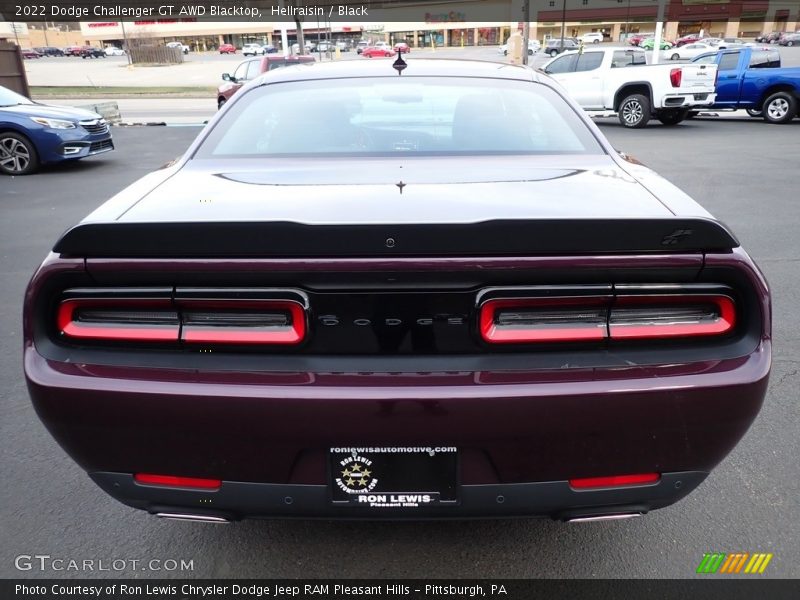 Hellraisin / Black 2022 Dodge Challenger GT AWD Blacktop