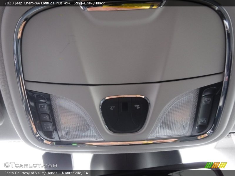 Sting-Gray / Black 2020 Jeep Cherokee Latitude Plus 4x4