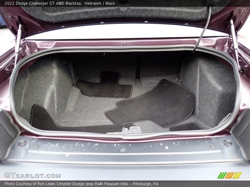  2022 Challenger GT AWD Blacktop Trunk