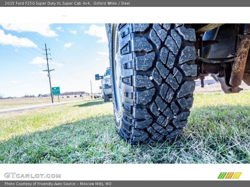 Oxford White / Steel 2015 Ford F250 Super Duty XL Super Cab 4x4