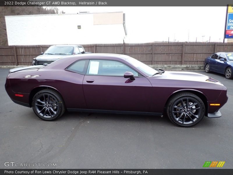  2022 Challenger GT AWD Blacktop Hellraisin