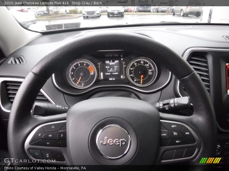 Sting-Gray / Black 2020 Jeep Cherokee Latitude Plus 4x4