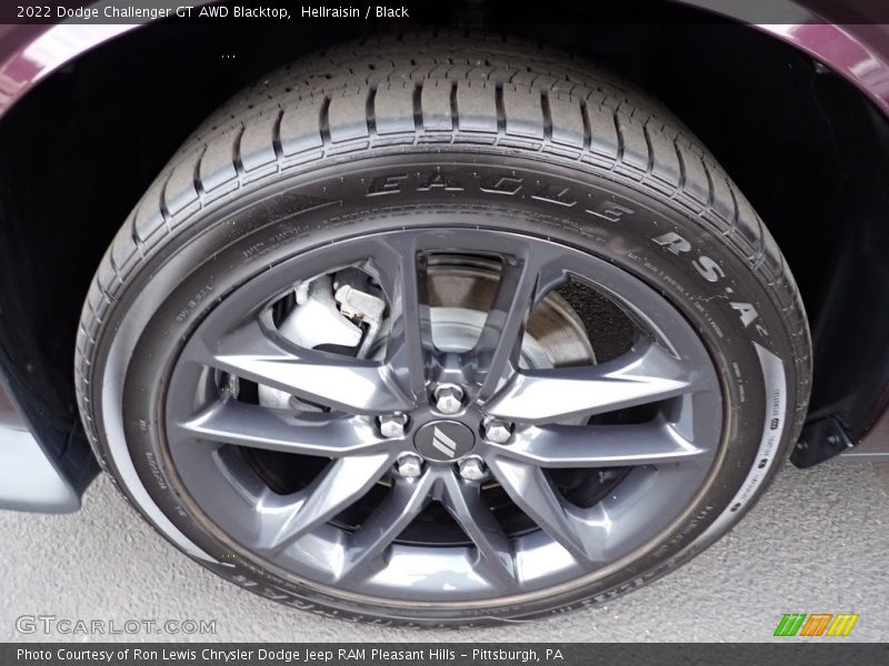  2022 Challenger GT AWD Blacktop Wheel