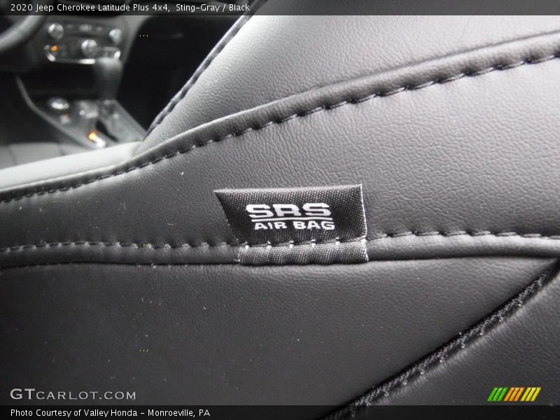 Sting-Gray / Black 2020 Jeep Cherokee Latitude Plus 4x4