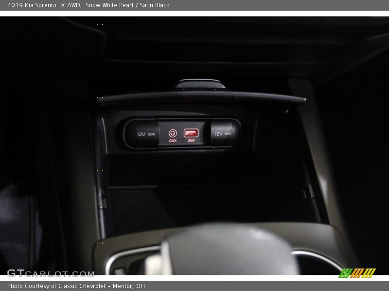 Snow White Pearl / Satin Black 2019 Kia Sorento LX AWD