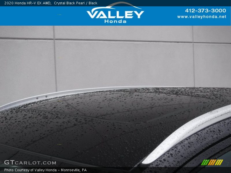 Crystal Black Pearl / Black 2020 Honda HR-V EX AWD