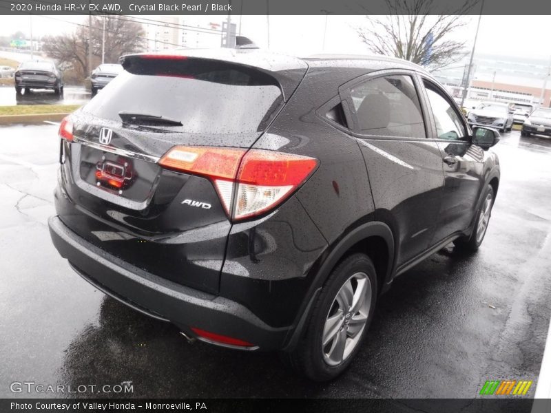 Crystal Black Pearl / Black 2020 Honda HR-V EX AWD