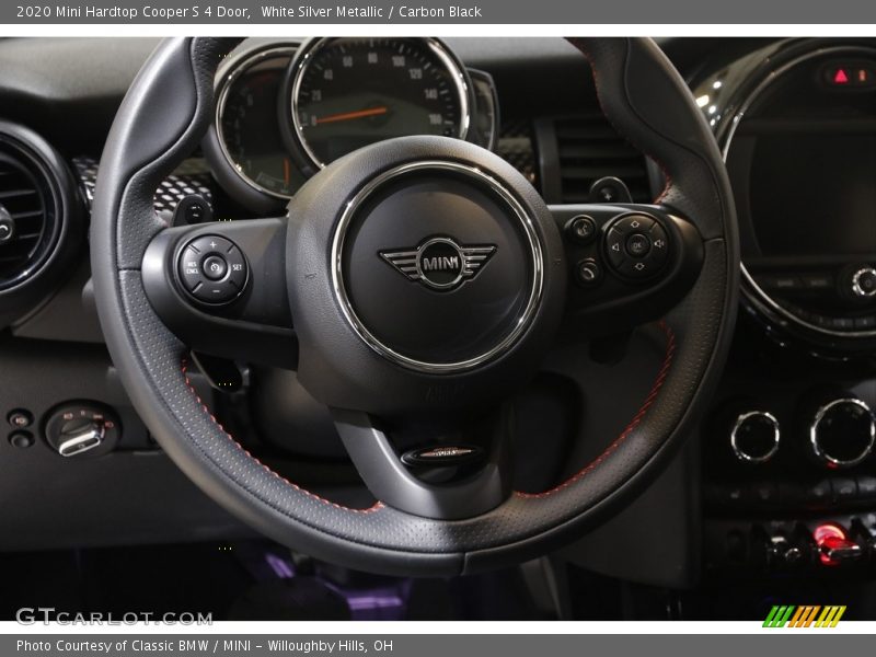 White Silver Metallic / Carbon Black 2020 Mini Hardtop Cooper S 4 Door