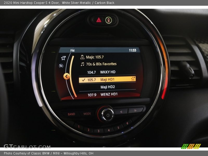 White Silver Metallic / Carbon Black 2020 Mini Hardtop Cooper S 4 Door