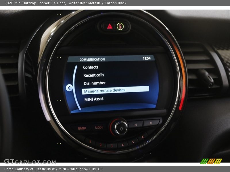 White Silver Metallic / Carbon Black 2020 Mini Hardtop Cooper S 4 Door