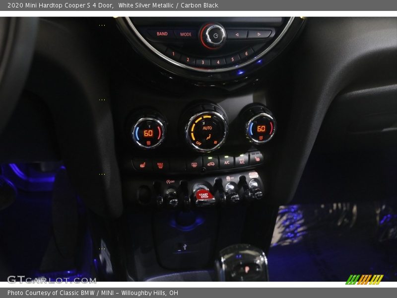 White Silver Metallic / Carbon Black 2020 Mini Hardtop Cooper S 4 Door