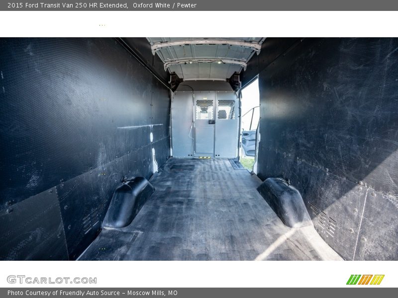 Oxford White / Pewter 2015 Ford Transit Van 250 HR Extended