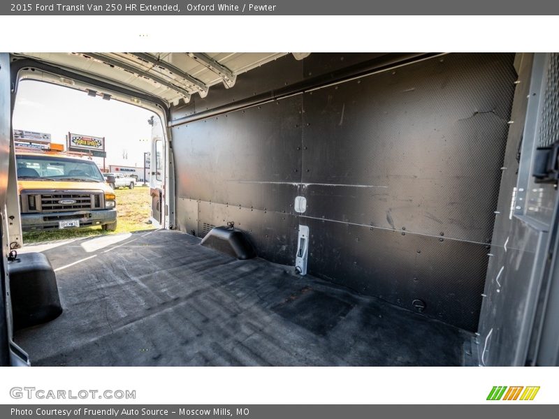 Oxford White / Pewter 2015 Ford Transit Van 250 HR Extended
