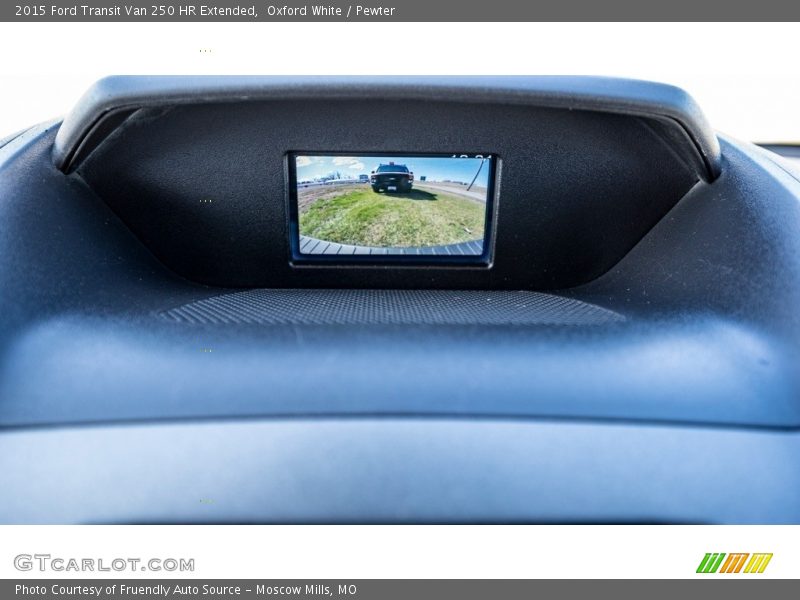 Oxford White / Pewter 2015 Ford Transit Van 250 HR Extended