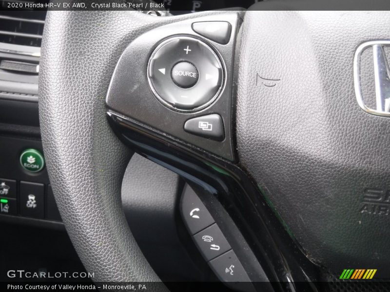 Crystal Black Pearl / Black 2020 Honda HR-V EX AWD