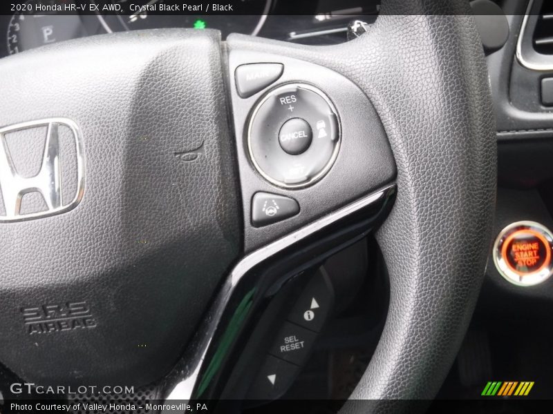 Crystal Black Pearl / Black 2020 Honda HR-V EX AWD