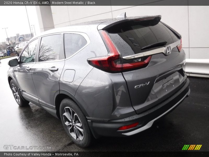 Modern Steel Metallic / Black 2020 Honda CR-V EX-L AWD