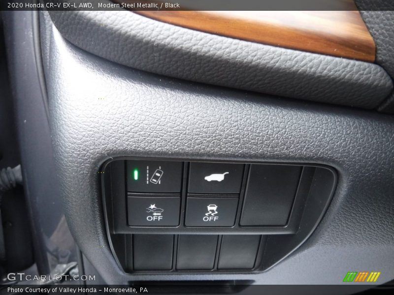 Modern Steel Metallic / Black 2020 Honda CR-V EX-L AWD